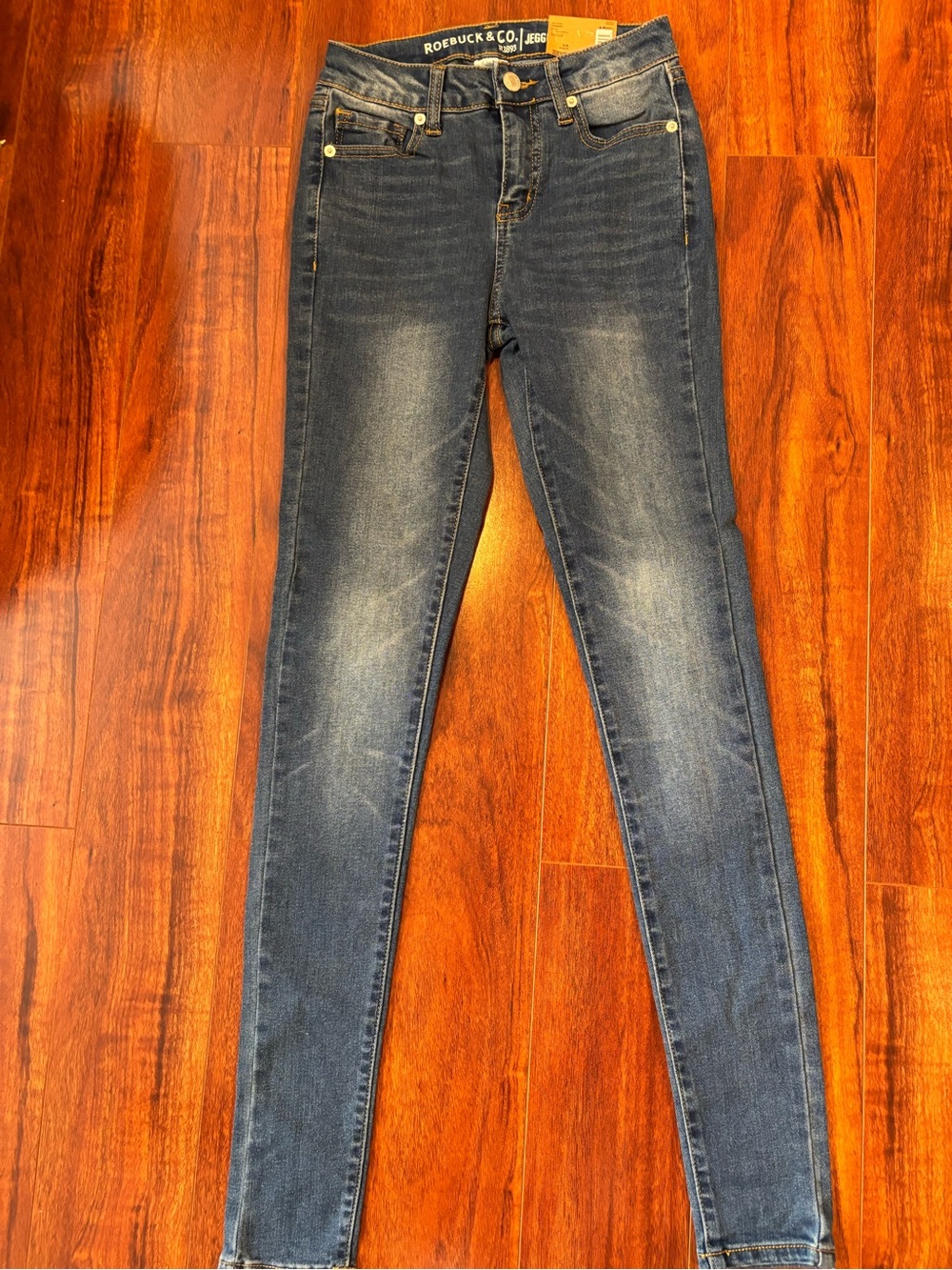 Roebuck & Co. Women's Skinny Jeans - Dark Blue